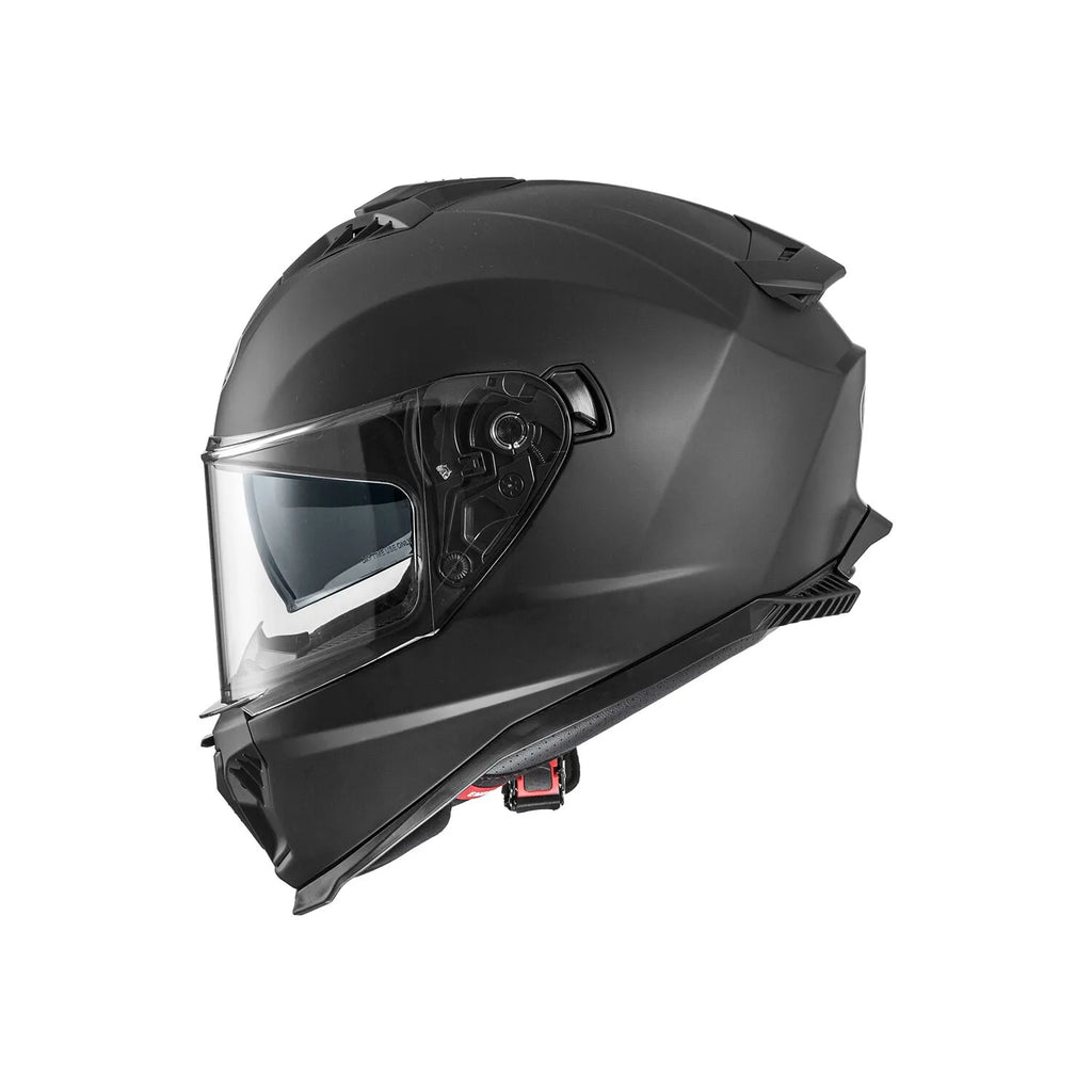 Premier Helmets Typhoon Fullface Hjelm Mat Sort