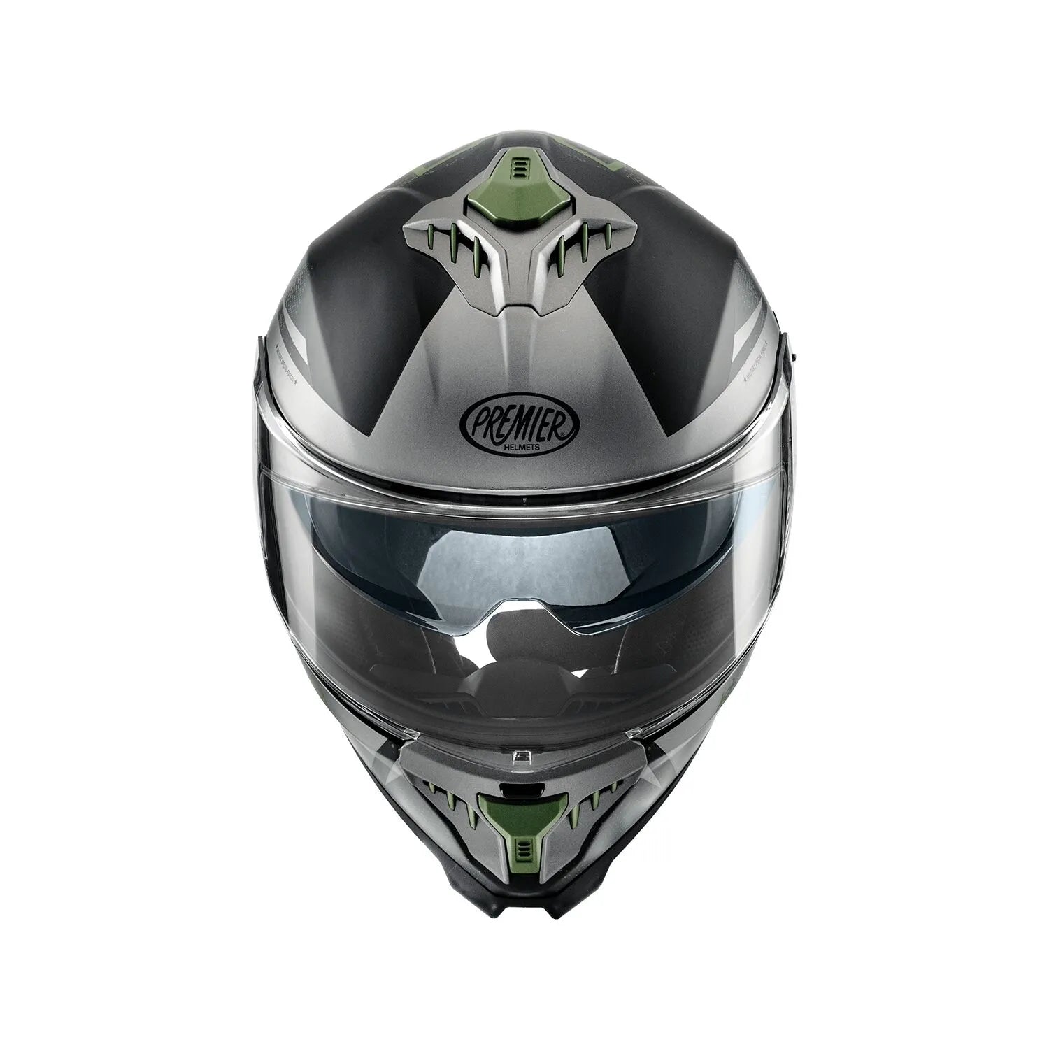 Premier Helmets Typhoon BA Fullfacehjelm Grå