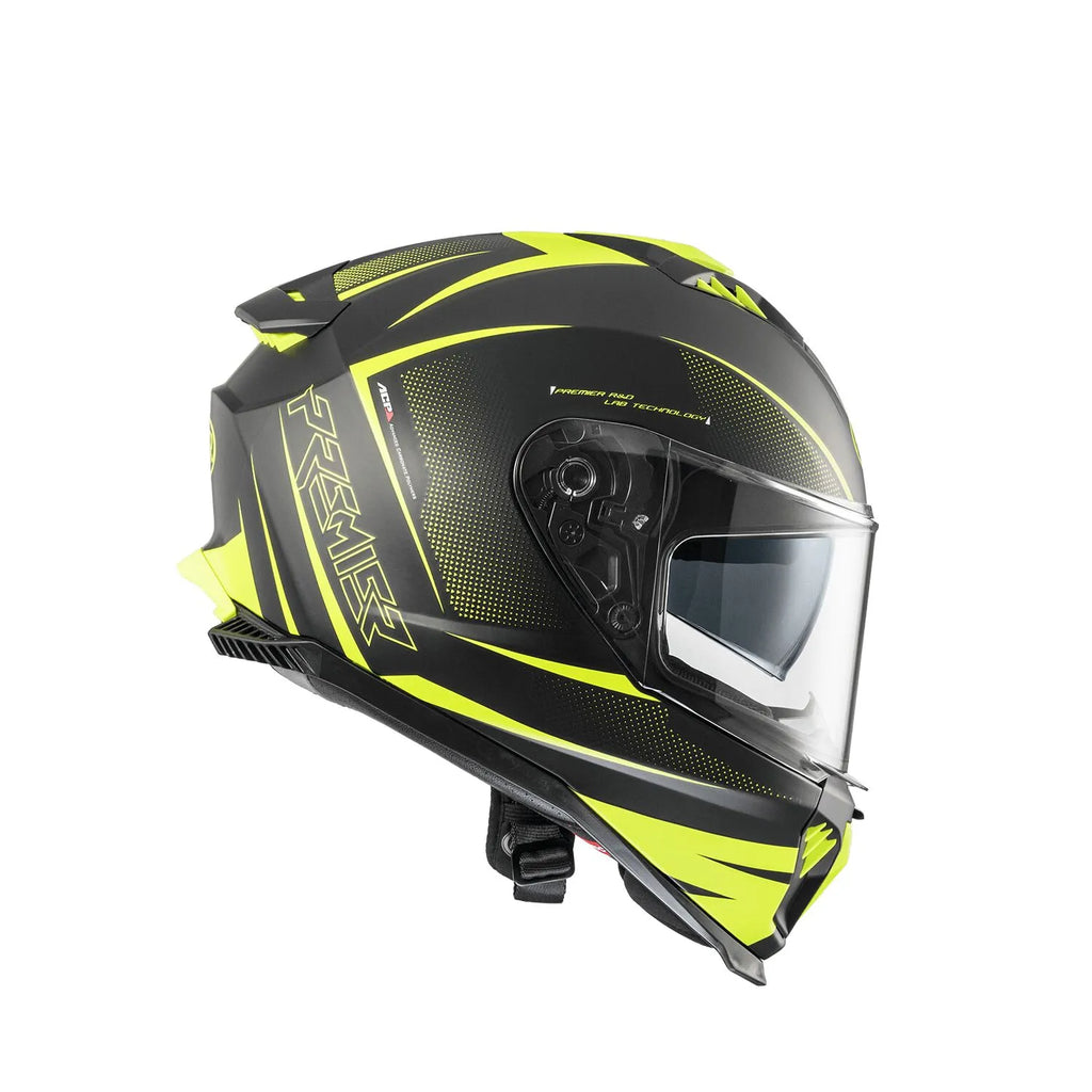 Premier Helmets Typhoon FR Hjelm Sort Gul