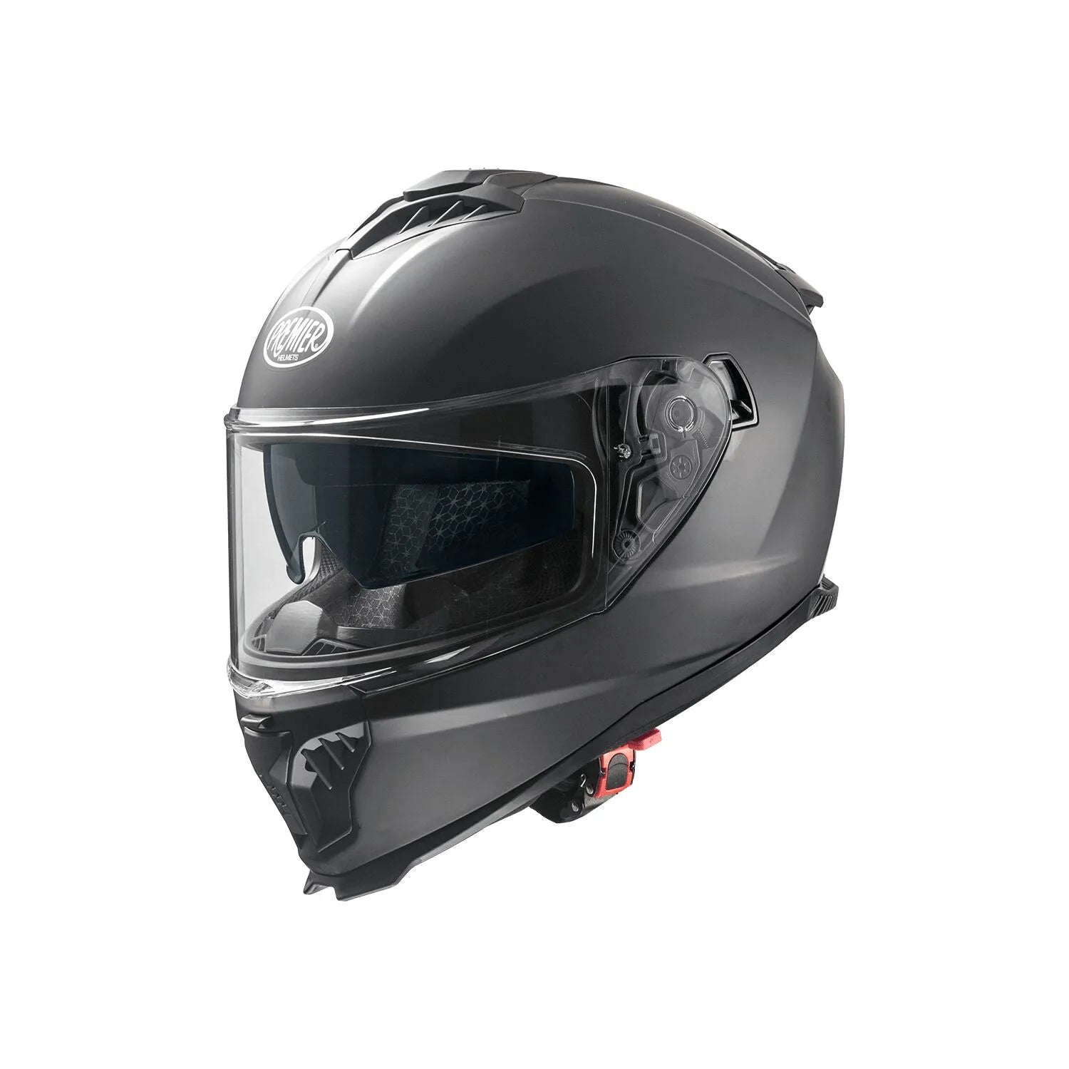 Premier Helmets Typhoon Fullface Hjelm Mat Sort