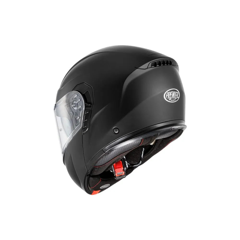 Premier Helmets Genius Evo modulhjelm mat sort