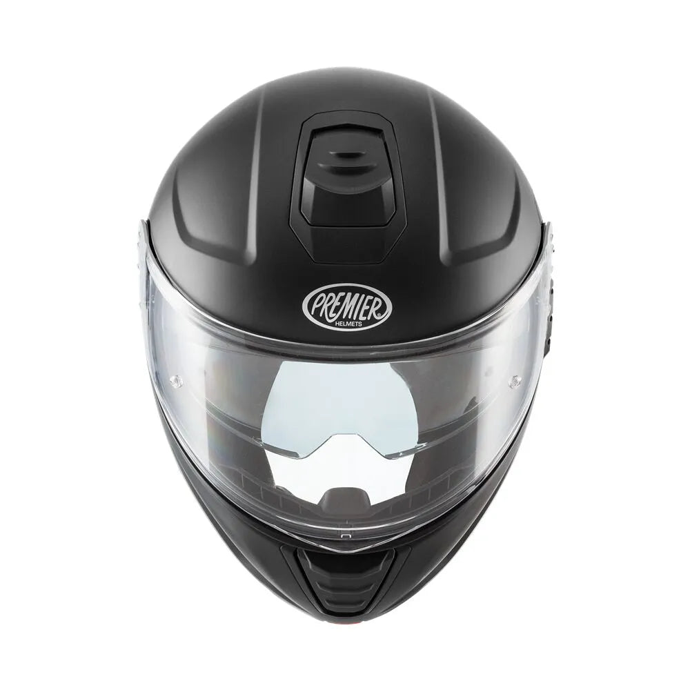 Premier Helmets Genius Evo modulhjelm mat sort