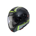 Caberg Levo X Elite mattsort/fluo gul