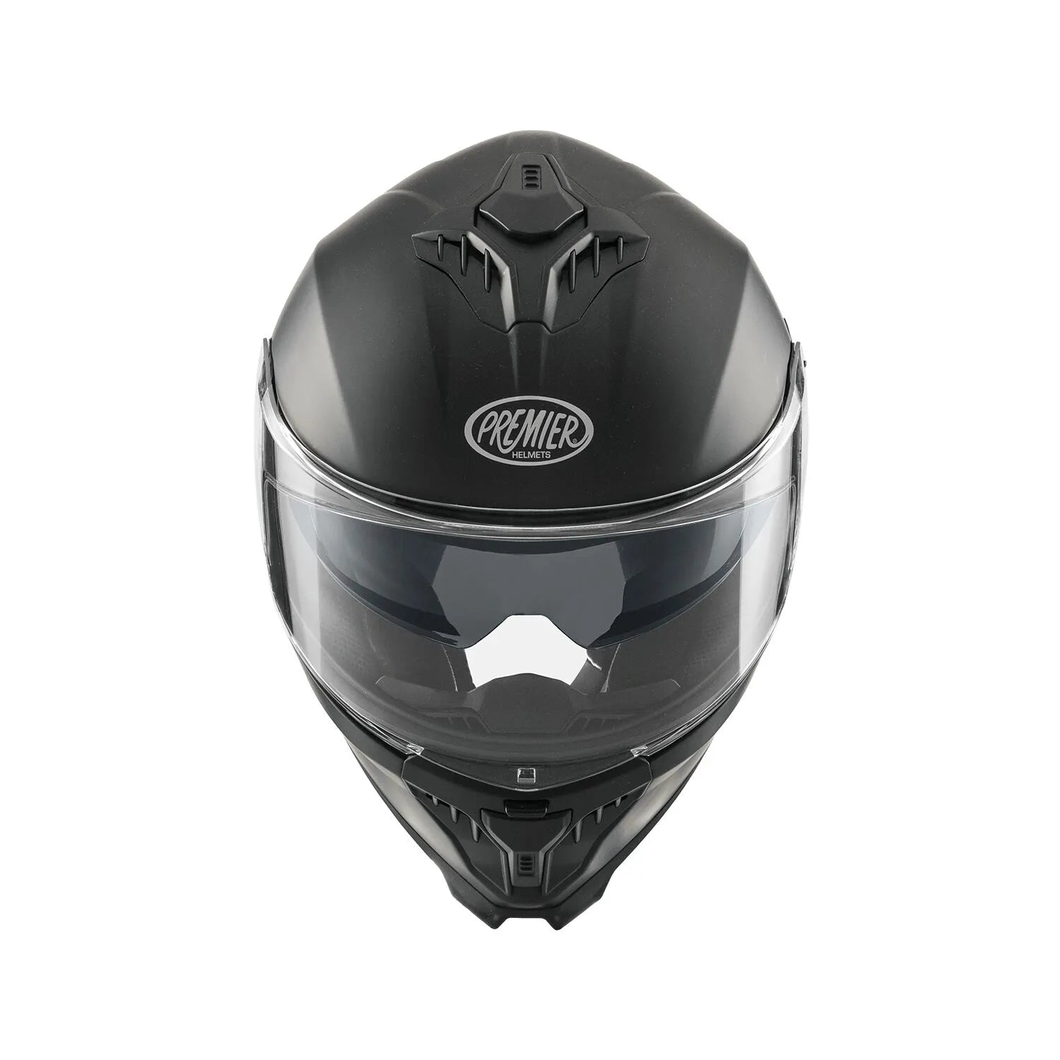 Premier Helmets Typhoon Fullface Hjelm Mat Sort