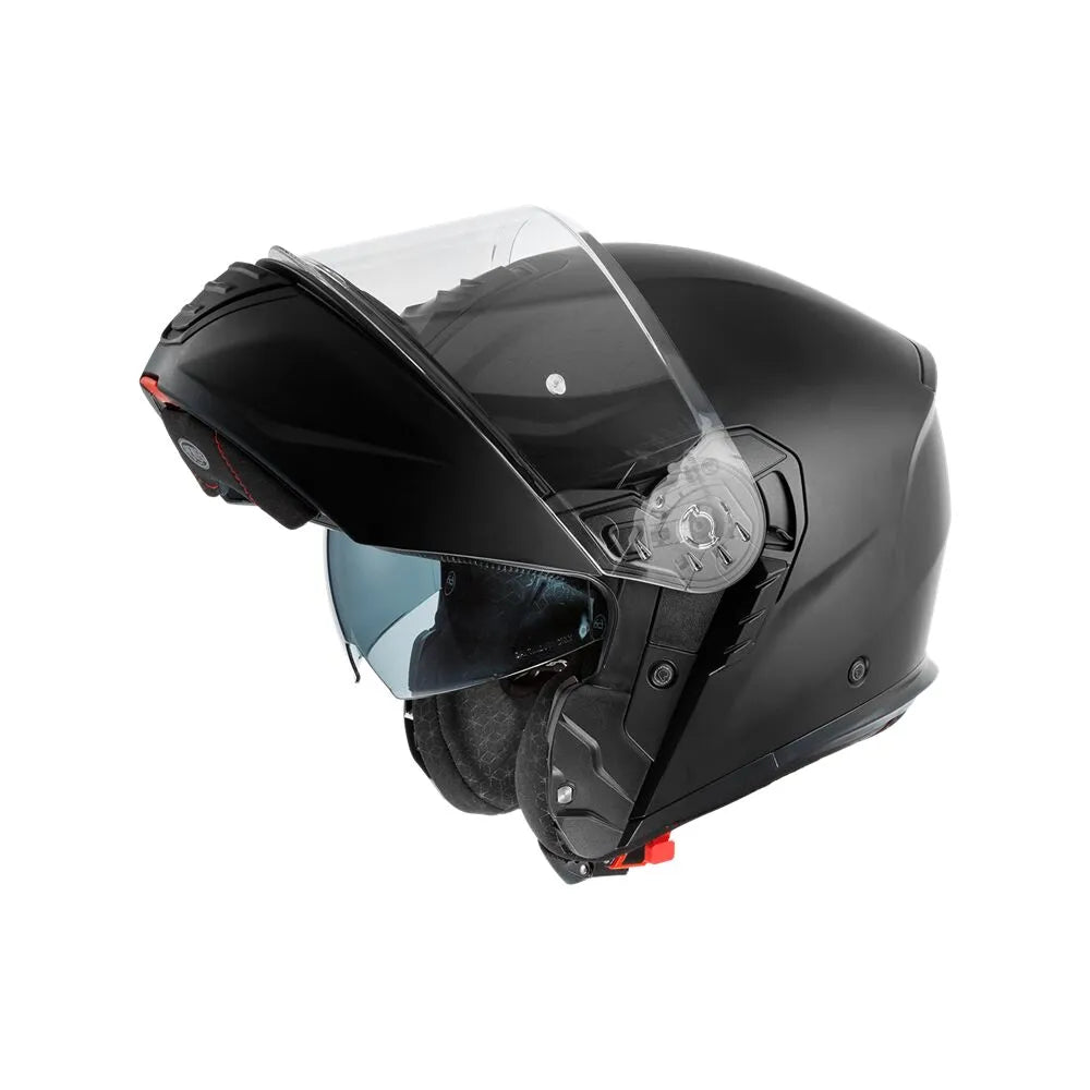Premier Helmets Genius Evo modulhjelm mat sort