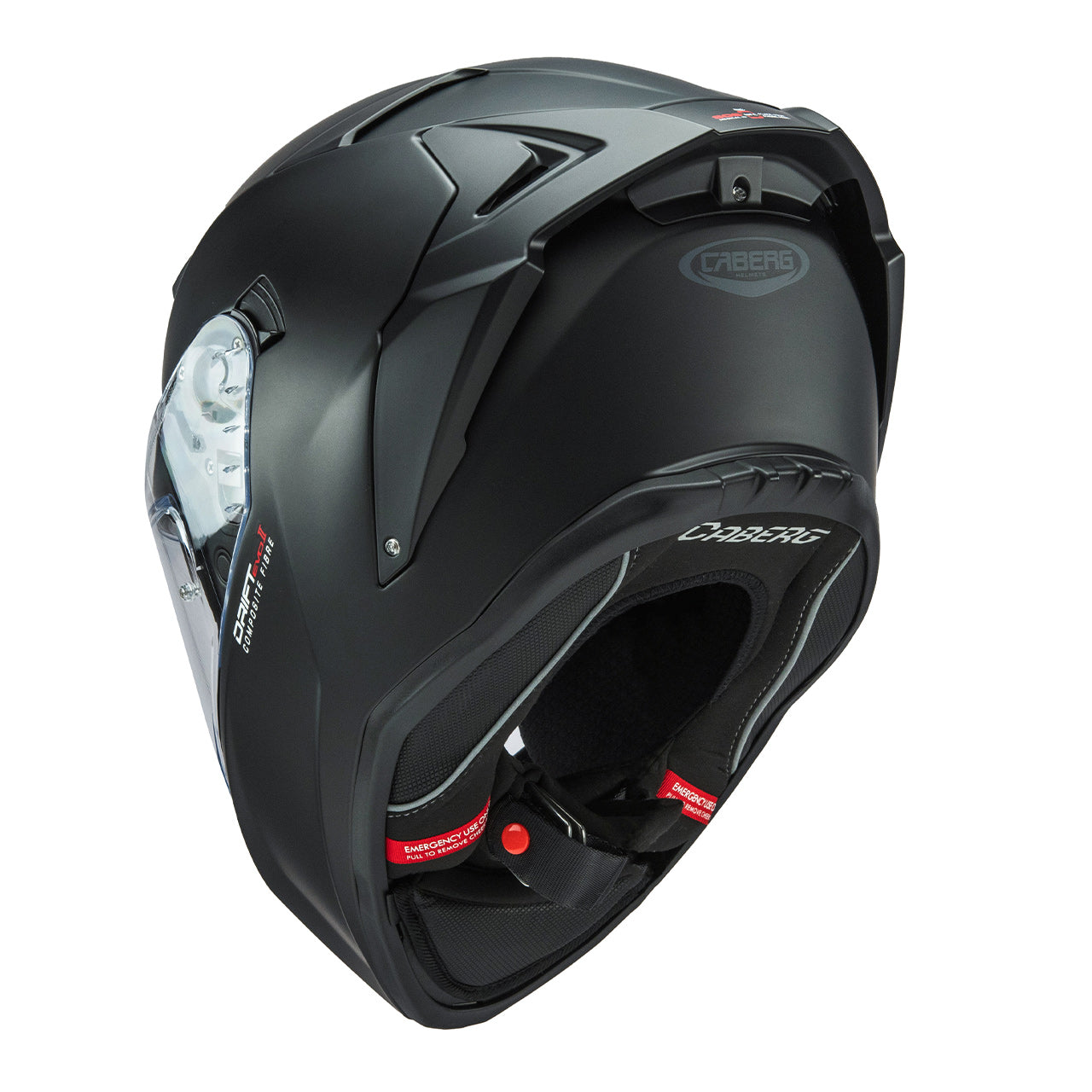 Caberg Drift Evo II Mat Sort motorcykel hjelm