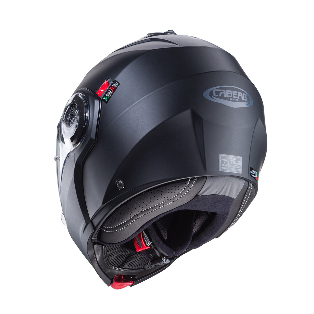 Caberg Duke EVO Matsort Motorcykel Hjelm