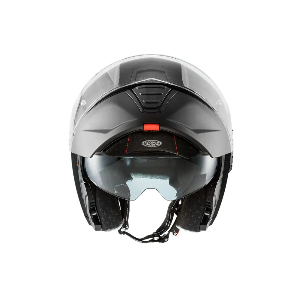 Premier Helmets Genius Evo modulhjelm mat sort