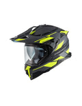 Premier Helmets Discovery Adventure Hjelm Mat Sort Gul
