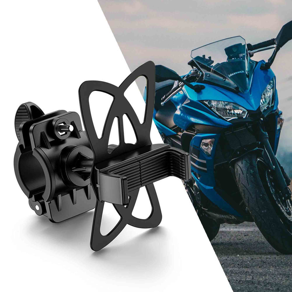 Mobilholder til MC (sort)
