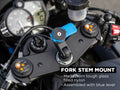 Quad Lock Forgaffel-Styrestamme holder til Motorcykler