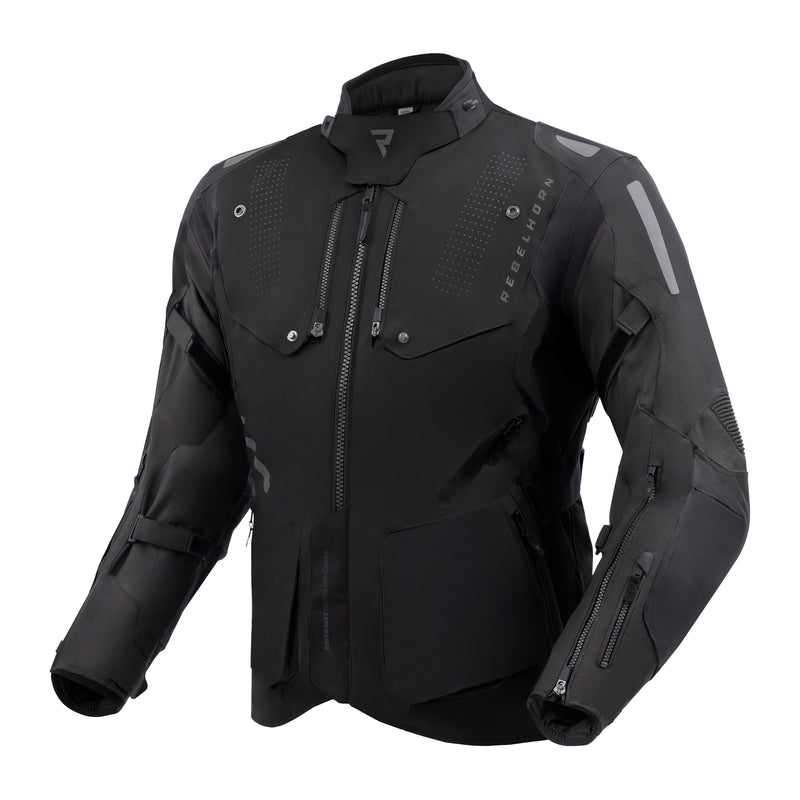 Rebelhorn Hiker IV Sort MC Jakke