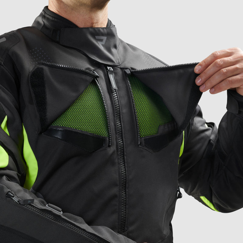 Rebelhorn Hiker IV Sort/Flu Neon MC Jakke