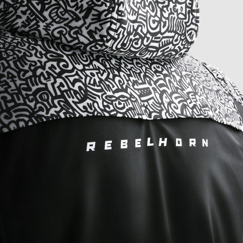 Rebelhorn Slash - Sort/Hvid