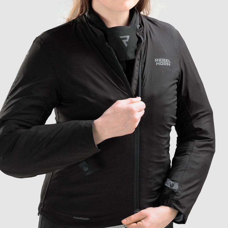 Rebelhorn Hiker IV sort Dame MC Jakke