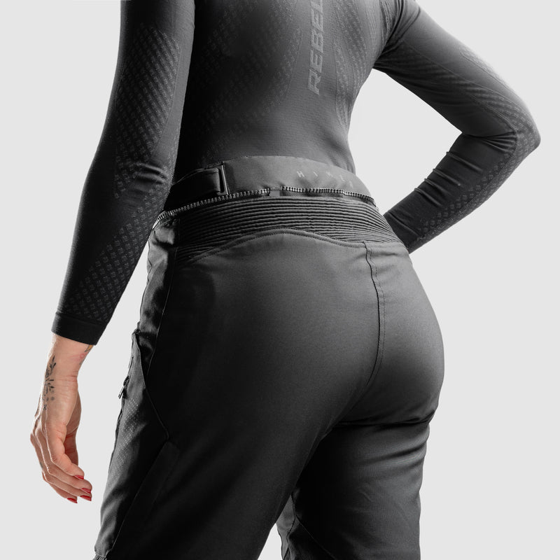 Rebelhorn Hiker IV Dame MC Bukser - Sort (Kort)
