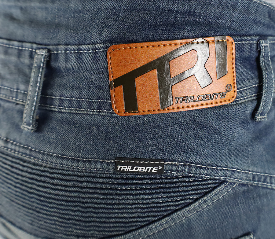 Trilobite Parado AAA Doublelayer Slim fit Herre (blå)
