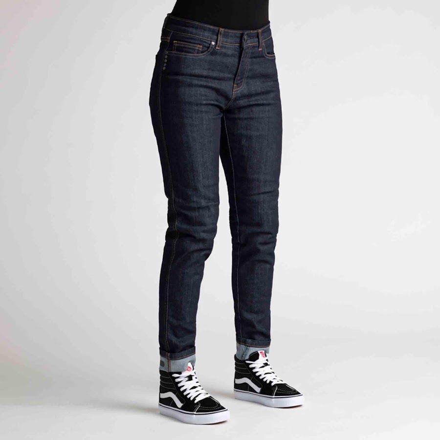 Assimilate gnist kort Broger California MC Jeans i Raw Navy. Få dem her! kr. 869,00