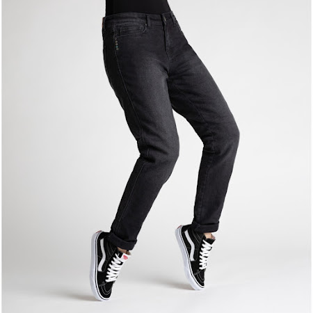 Broger California Jeans Dame (washed black)