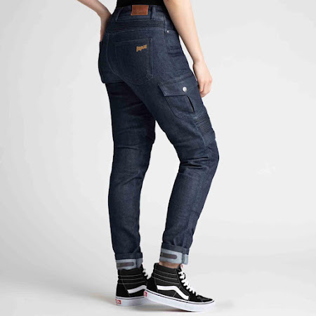 Broger Ohio Jeans Dame (raw navy)