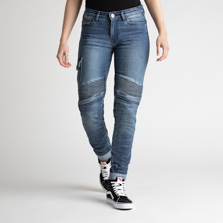 Tradition Sukkerrør Kompleks Broger Ohio MC jeans. Kevlar jeans til damer. Se udvalget her! kr. 1.399,00