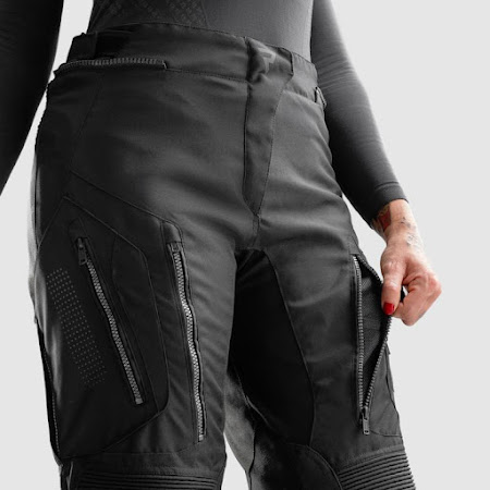 Rebelhorn Hiker IV Dame MC Bukser - Sort (Kort)