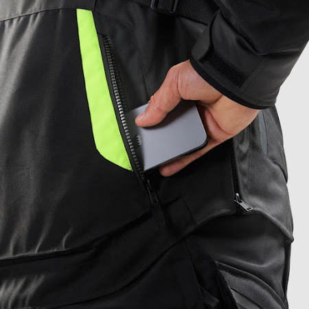 Rebelhorn Hiker IV Sort/Flu Neon MC Jakke