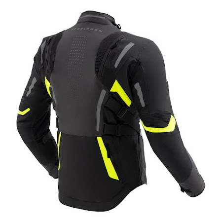 Rebelhorn Hiker IV Sort/Flu Neon MC Jakke