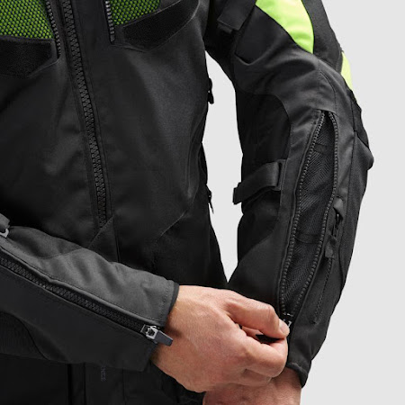 Rebelhorn Hiker IV Sort/Flu Neon MC Jakke