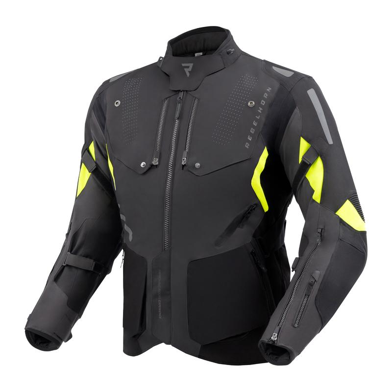 Rebelhorn Hiker IV Sort/Flu Neon MC Jakke