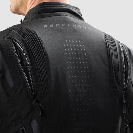 Rebelhorn Hiker IV Sort MC Jakke