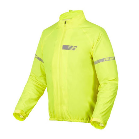 Rebelhorn Ocan MC Regnjakke - Neon Gul