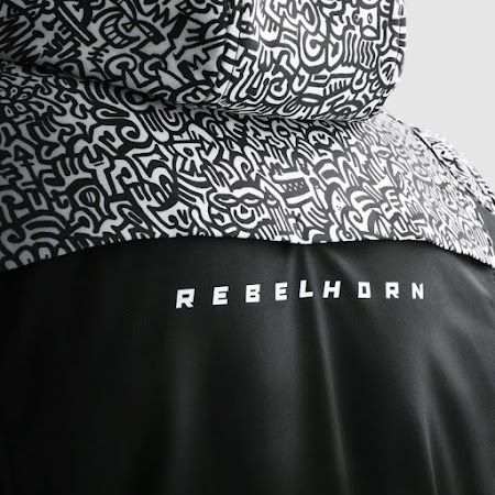 Rebelhorn Slash - Sort/Hvid