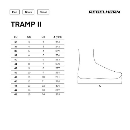 Rebelhorn Tramp II sand MC sko