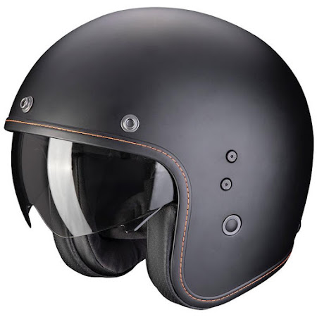 Scorpion Belfast Evo Matsort Motorcykel Hjelm